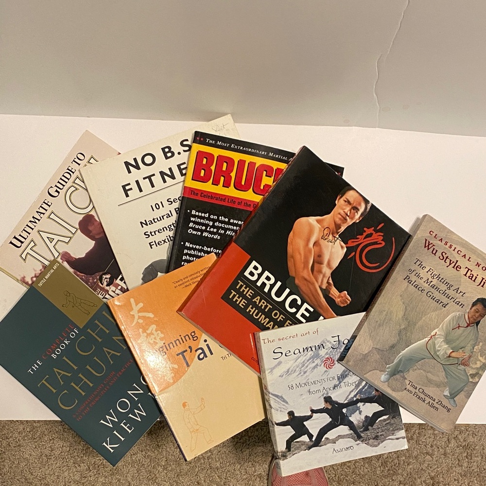 Collection of Tai Chi n exercise books